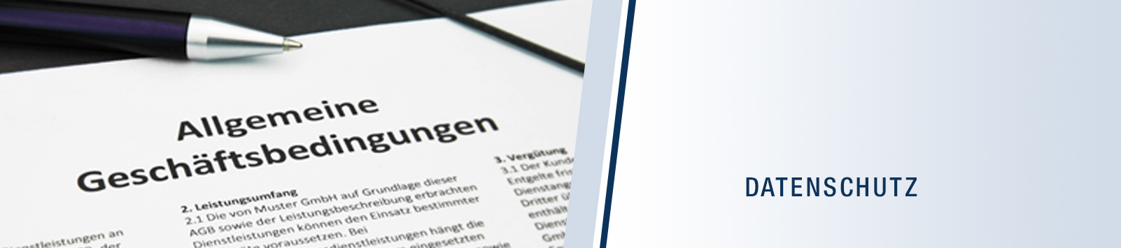 Datenschutz